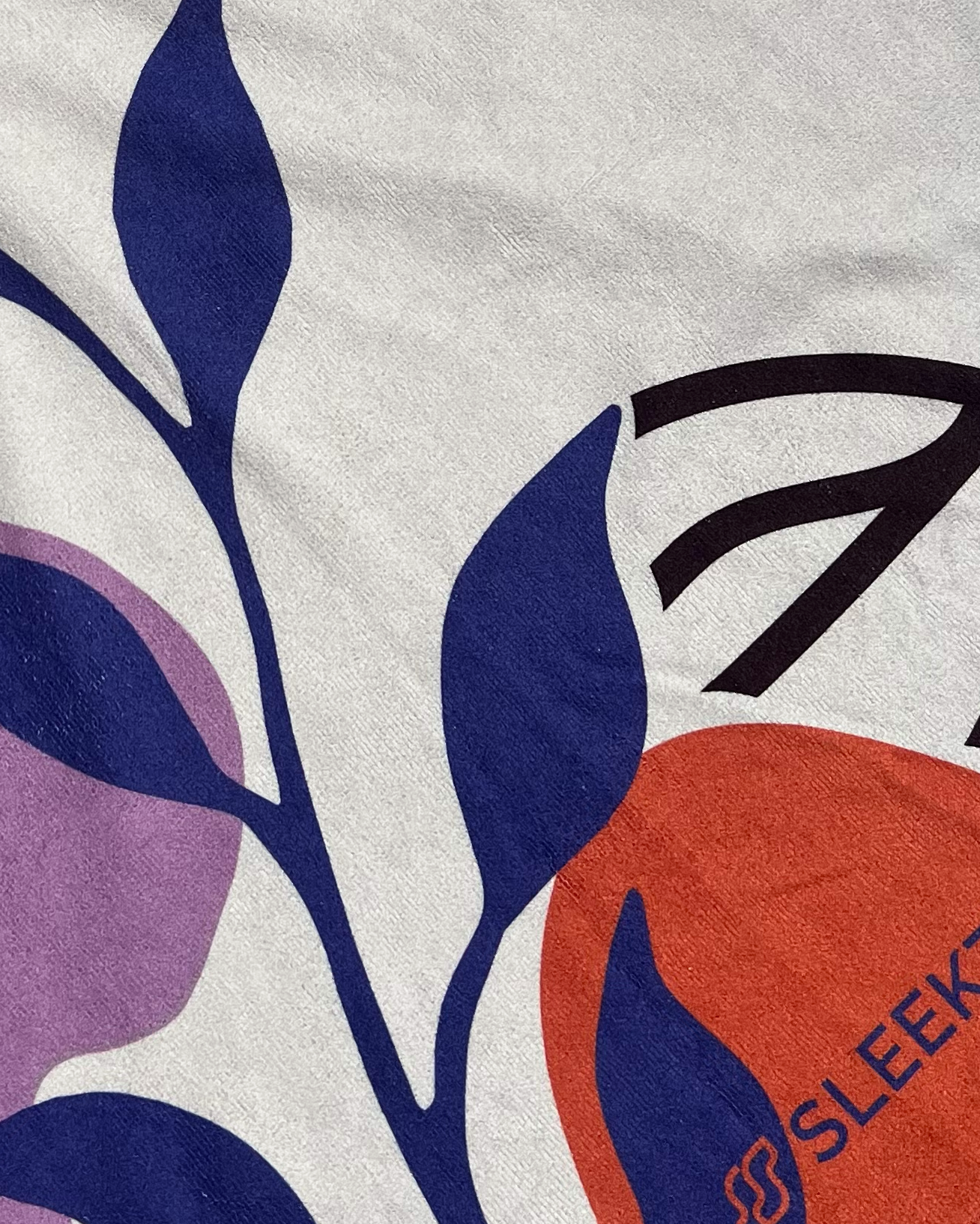 Floral Muse Beach Towel