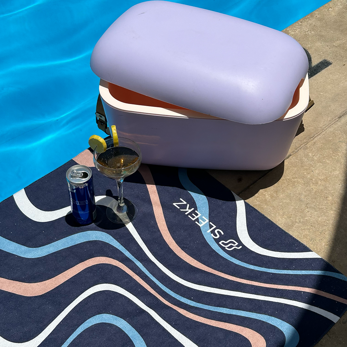Dark Currents Beach Towel