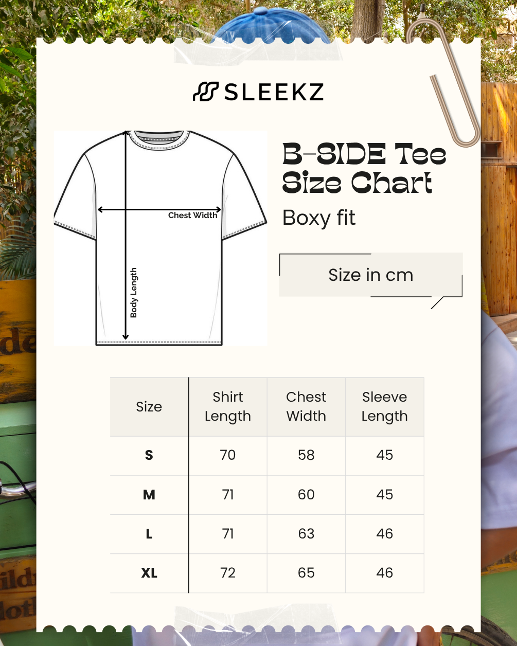 B-SIDE Embroidery Boxy Tee