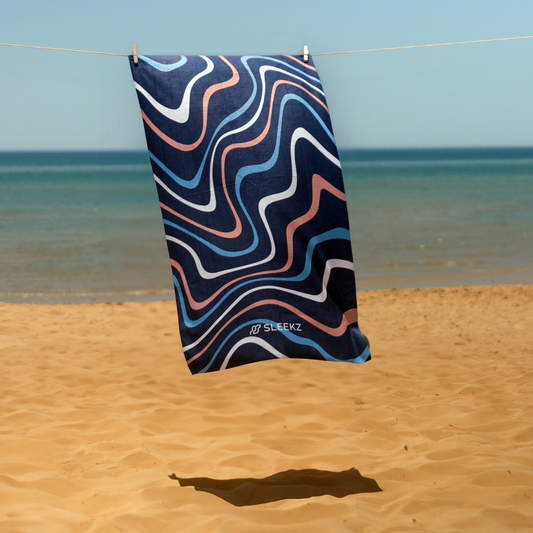 Dark Currents Beach Towel