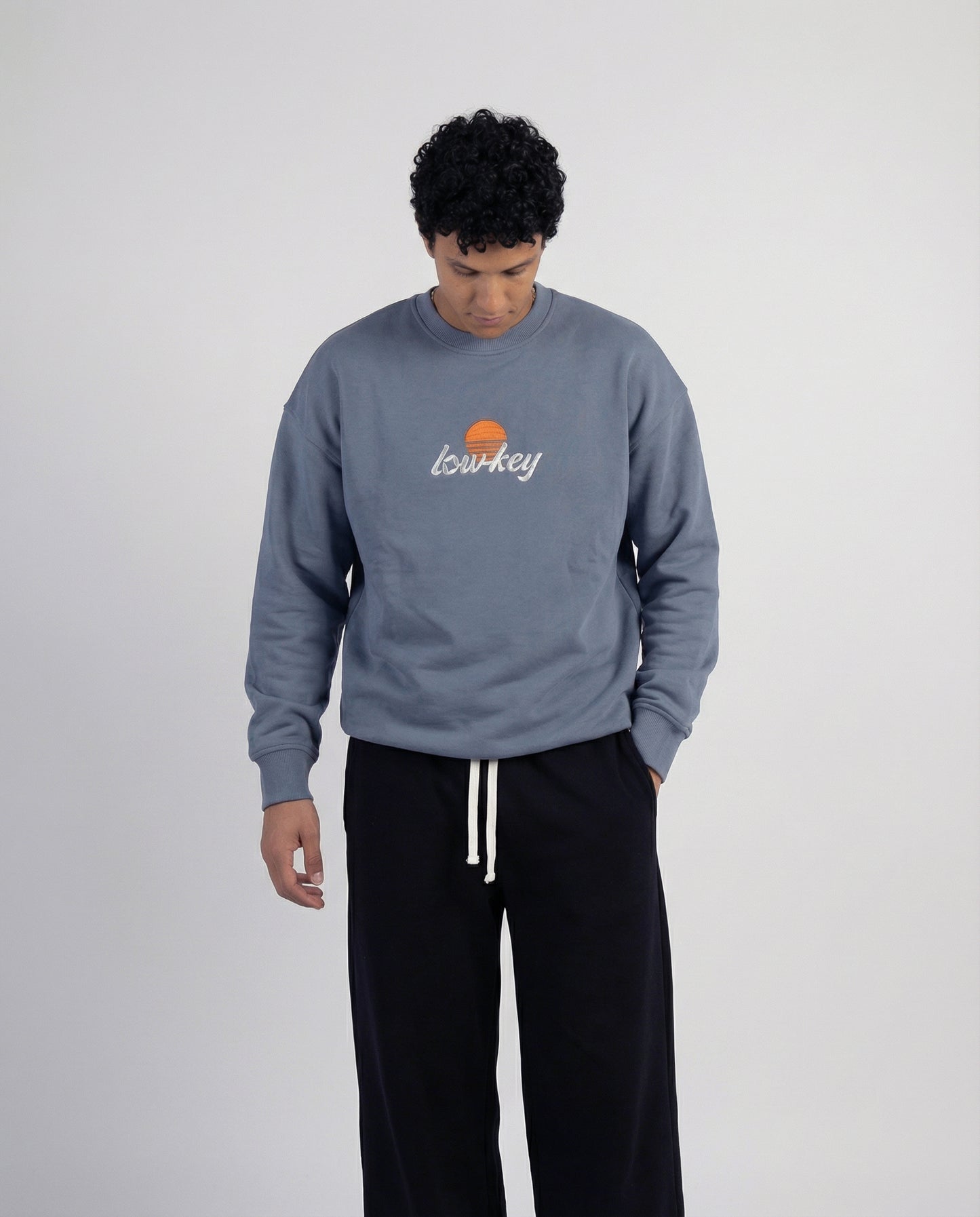 Low-Key Embroidery Crewneck