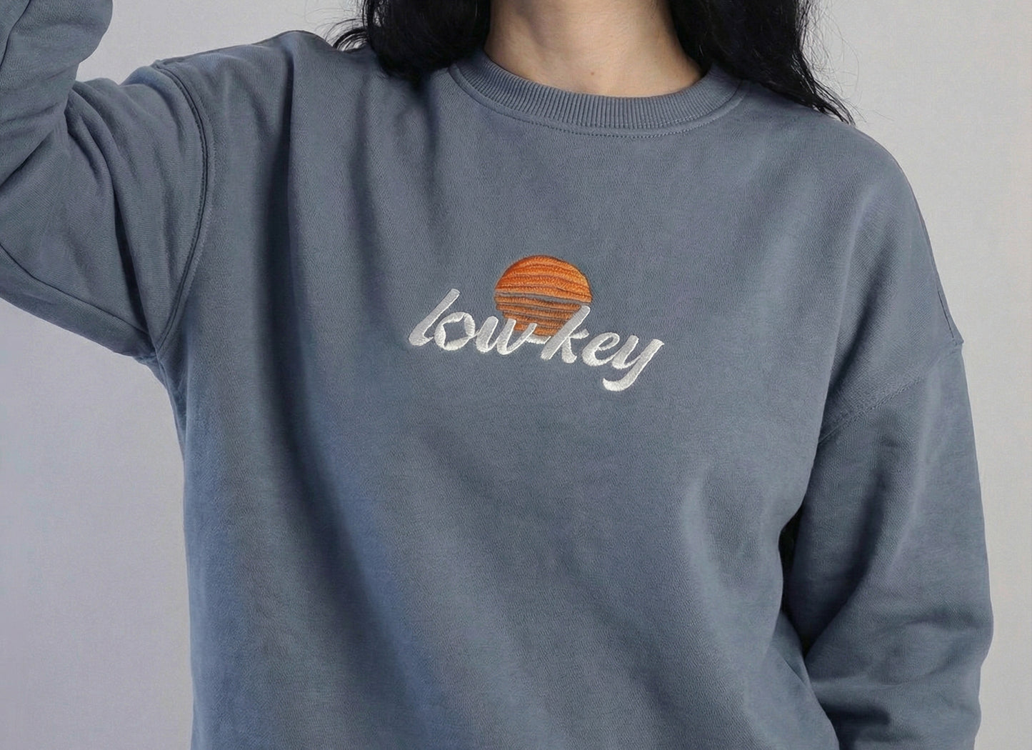 Low-Key Embroidery Crewneck