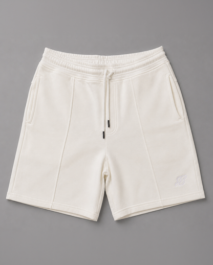 Bermuda Relaxed Shorts - Offwhite
