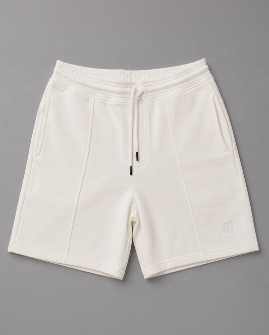Bermuda Relaxed Shorts - Offwhite