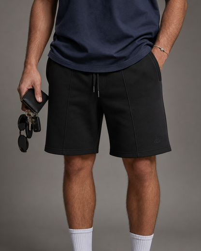 Bermuda Relaxed Shorts - Black
