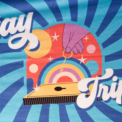 Stay Trippy Beach Towel