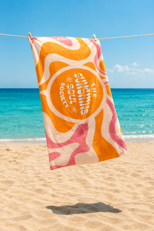 Sun Radiance Beach Towel