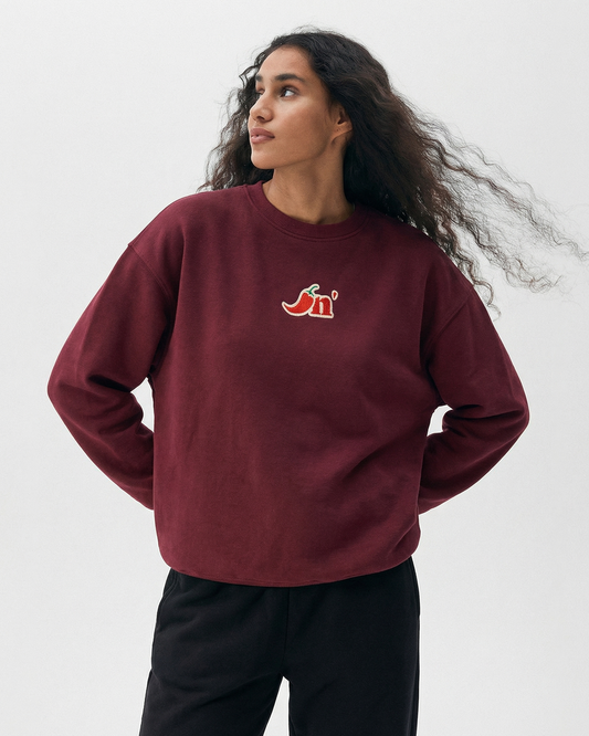 Chillin' Embroidery Crewneck